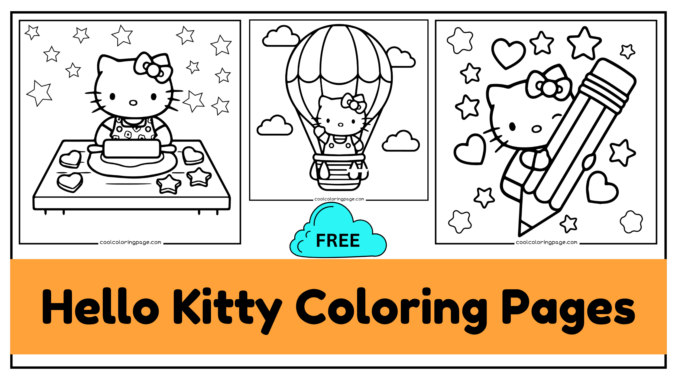 35 Adorable Hello Kitty Coloring Pages for Kids & Adults (Free Printable Fun)