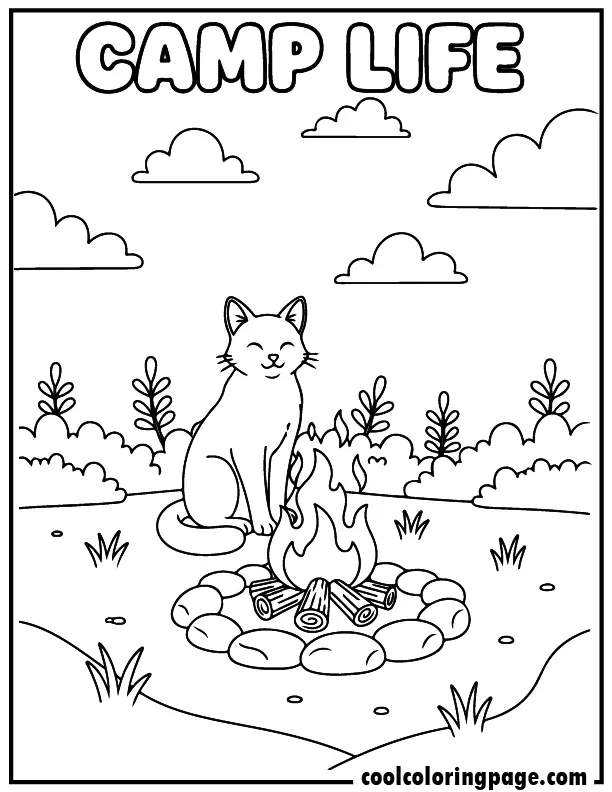 11 camp life warrior cat coloring pages