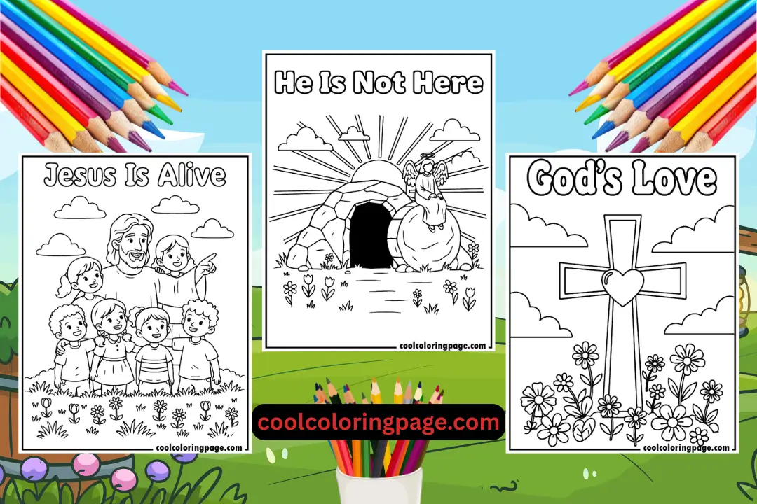 free printable easter coloring pages for kids and adults